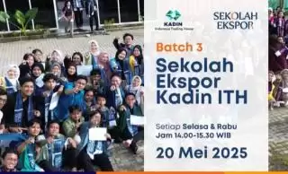 Bersinergi! Kadin ITH dan Sekolah Ekspor Taja Kelas Ekspor Batch 3 Beragam Keuntungan Baru