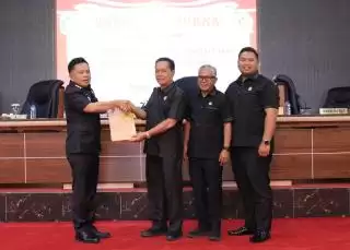 DPRD Kepulauan Meranti Paripurna Penyampaian Tiga Ranperda Usulan dan Satu Inisiatif