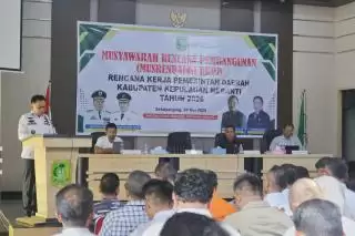 H Asmar Buka Musrenbang RKPD 2026: Fokus Efisiensi dan Aspirasi Masyarakat