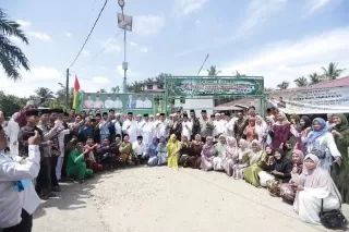 Bupati Rohul Hadiri Haul ke 64 Syekh Masum Tegaskan Komitmen Pembinaan Generasi Muda