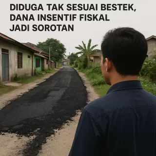 Proyek Aspal di Binjai Diduga Tak Sesuai Bestek, Dana Insentif Fiskal Jadi Sorotan