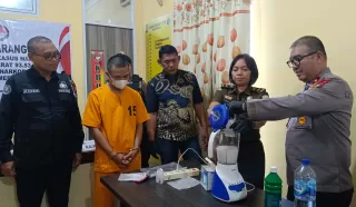 Polres Kepulauan Meranti Musnahkan Barang Bukti Sabu Total 89,34 Gram