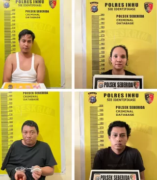 Polsek Seberida Ciduk Pasutri Terlibat Narkoba dan Sikat Pemasok