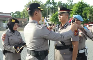 Wilkum LBJ dan Kelayang Inhu Dijabat Kapolsek Baru