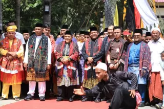 Tradisi Mandai Ulu Taon Digelar Lagi, Bupati Rohul Ajak Warga Jangan Lupakan Sejarah
