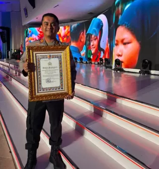 Mantap! Kapolres Inhil Terima Piagam Penghargaan Pelayanan Prima dari Kapolri