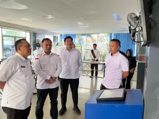 Rutan Kelas I Medan Terima Kunjungan Kerja Inspektur Wilayah I Kemenimipas