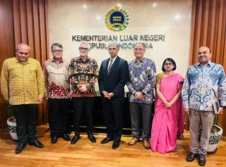 Sekretaris (Timur) P Kumaran Kunjungi Indonesia, India Tegaskan Komitmen Kawasan Indo-Pasifik