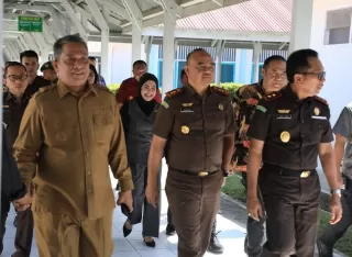 Bupati Rohul dan Kajati Riau Resmikan Rumah Restorative Justice di RSUD Rokan Hulu