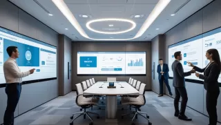 Sistem Otomasi dan AV dari MLV Teknologi dan Crestron Efisiensi Operasional Optimal Kantor