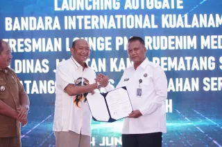 Peresmian Autogate di Kualanamu, Syah Afandin : Dorong Pariwisata dan Ekonomi Daerah