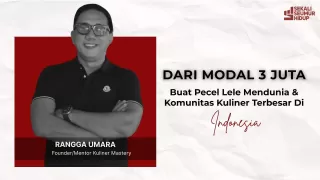 Dari Warung ke Gerakan: Misi Kuliner Rangga Umara Satukan Mimpi dan Aksi