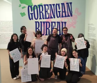 Gorengan Bureau, Kolaborasi Seni dari Dosen DKV School of Design Binus University di Museum Macan