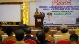 Pemkab Meranti Gelar Bimtek Siskeudes Kaur Keuangan Desa