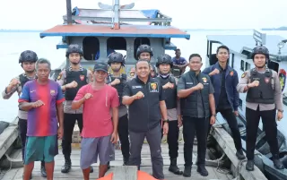 Satpolairud Polres Kepulauan Meranti Gelar Giat Peningkatan Kemampuan Tim RAGA