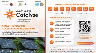 ASEAN Sparks: Catalyse Undang Startup Energi dan Iklim Siap Tumbuh Pesat di Asia Tenggara
