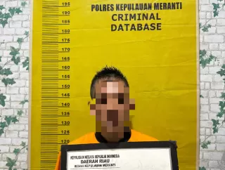 Aniaya Ponakan Hingga Tewas, Reskrim Polres Kepulauan Meranti Ringkus Pelaku di TPU