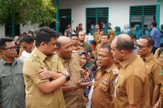 Gubsu dan Bupati Langkat Sepakat Kolaborasi akan Membangun Pulau Kampai
