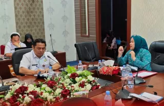 Ketua TP PKK Rohul Pimpin Rapat Penyusunan RKPD Perubahan Kegiatan Tahun 2025