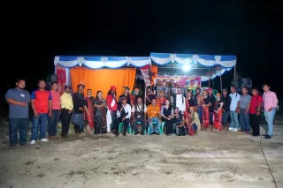 Muda-Mudi Padati Opera Batak Dalihan Natolu di Kampar