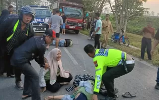 Dua Mahasiswa UMN Al-Washliyah Tewas dalam Kecelakaan Maut di Batu Bara