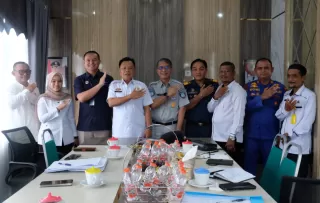 Bahas Asuransi Transportasi Kempang Pemkab Kepulauan Meranti Audiensi dengan PT JP