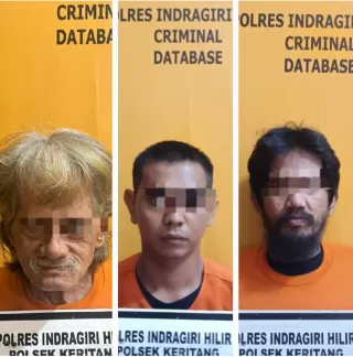 Polsek Keritang Ungkap Peredaran Narkoba, Sita 96,7 Gram Sabu dan 35 Butir Ekstasi