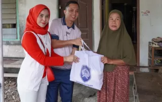 HUT RI ke-80, Rutan Kelas I Medan Gelar Jalan Santai dan Bagikan Bansos