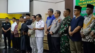 Deklarasi Aksi Damai, Bupati Kepulauan Meranti Seru Masyarakat Jaga Kondusivitas