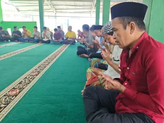 Rutan Rengat Doa Bersama, 'Semoga Indonesia dalam Lindungan Tuhan'