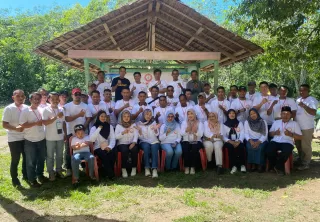 Plt Rektor ITS Kepulauan Meranti Buka KKN Plus Bertajuk 'Ketahanan Pangan Berbasis Komunitas Digital'