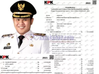Dalam Kurun Waktu Setahun Naik 9 Miliar, LHKPN Wakil Bupati Sergai Dipertanyakkan