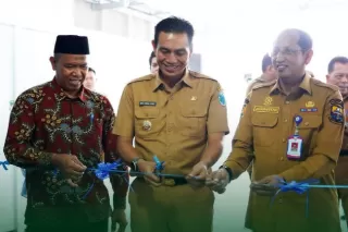 Bupati Fadhil Arief Hadiri Peresmian Pelayanan Pemenuhan Gizi Wilayah di Kecamatan Muara Bulian