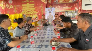 Jumat Curhat, Polres Kepulauan Meranti Bersama PSMTI Bahas Isu Kamtibmas Hingga Keluhan Warga