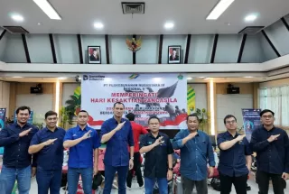 Insan Holding PTPN Tanamkan Nilai Pancasila Lewat Upacara dan Donor Darah di PTPN IV PalmCo Regional V