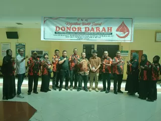 MPC PP Kepulauan Meranti Donor Darah Rayakan Sumpah Pemuda ke 97 dan HUT ke 66