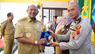 PAD Langkat 2024 Over Target, Syah Afandin Beri Penghargaan kepada Penggerak Pajak Daerah