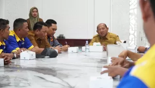 Bupati Langkat Apresiasi PBVSI dan Dukung Turnamen Voli Bupati Cup