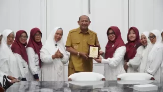 Bupati Langkat Syah Afandin Dukung Pendirian Pesantren Lansia Husnul Khotimah