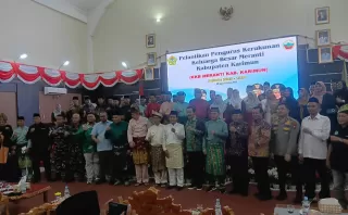 KKB Kepulauan Meranti Karimun Resmi Dilantik, Bupati Karimun: Kita Bersaudara Sejak Zaman Kesultanan