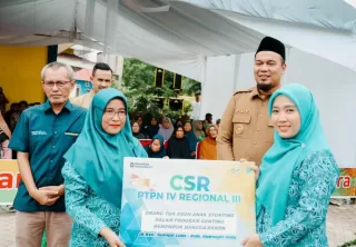PTPN IV PalmCo Salurkan Rp3 Miliar TJSL di Indragiri Hulu