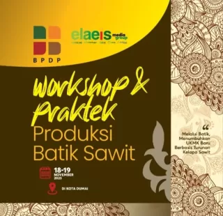 Sapa Kota Dumai, Siap-siap! EMG Taja Workshop dan Praktek Produksi Batik Sawit