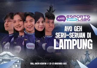AXIS dan EVOS Bawa AXIS Esports Labs Dorong Pertumbuhan Ekosistem Esports di Lampung