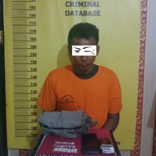 BHL Dibekuk Polisi di Inhu Ulah Simpan Sabu 6,97 Gram