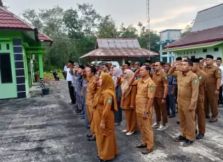 Pemdes Muntai Apel Senin: Ajang Konsolidasi Awal Pekan Pastikan Pelayanan Optimal