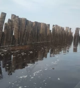 Nelayan di Pulau Terluar Keluhkan Pendangkalan Kian Parah Aktivitas Melaut Terganggu di Kuala Muntai