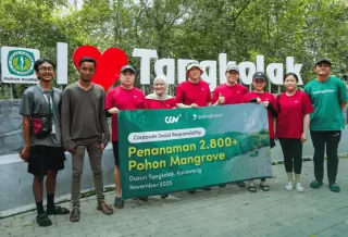 Perkuat Ketahanan Pesisir, CGV Cinemas Indonesia Tanam Lebih dari 2.800 Mangrove di Karawang