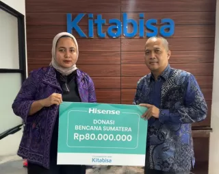 Bersama Kitabisa! Hisense Indonesia Salurkan Bantuan Percepat Pemulihan Pasca Banjir di Sumatera
