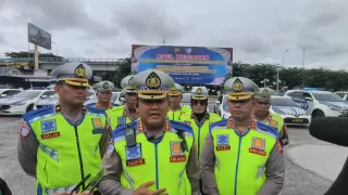 Ditlantas Polda Riau Cek Kesiapan Personel dan Kendaraan Hadapi Operasi Lilin