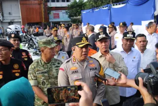 Total 413 Personel Disiagakan Amankan Nataru di Pekanbaru